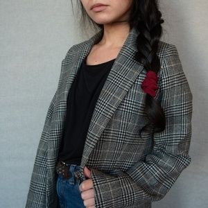 Club Monaco Houndstooth Blazer 00